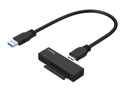 Unitek Y-1039 USB3.0 to SATA 2.5-3.5” HDD Converter incl 12V2A PSU