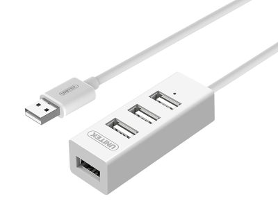 Unitek Y-2146 4-port USB2.0 Hub with 11cm cable