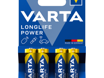 Varta Alkaline AA 4pcs Longlife Power