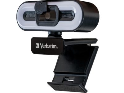 Verbatim Webcam Full HD Autofocus with Microphone & Light AWC-02