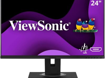 ViewSonic VG2448A-2 Ergonomic 24′ ‘Monitor Full-HD IPS Panel