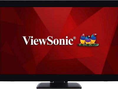 Viewsonic Monitor TD 27” Full-HD Touch Screen With Ergo Stand TD2760