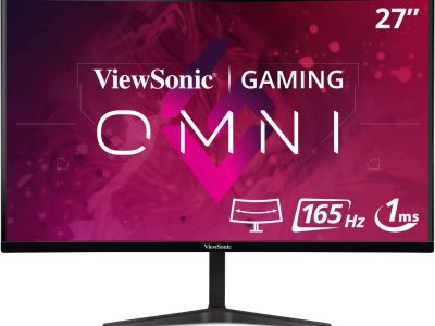 Viewsonic OMNI Gaming Curved Monitor VX 27” Full-HD 165hz VX2718-PC-mhd