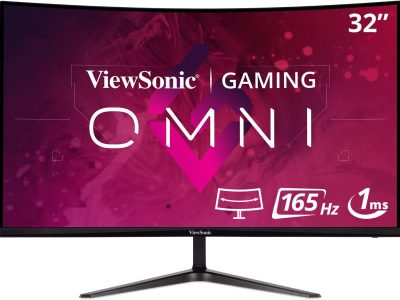 Viewsonic OMNI Gaming Curved Monitor VX 32” Full-HD 165hz VX3218-PC-mhd
