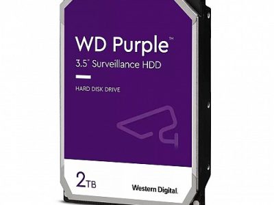 Western Digital PURPLE 3.5” DVR HDD 6TB 256MB WD64PURZ