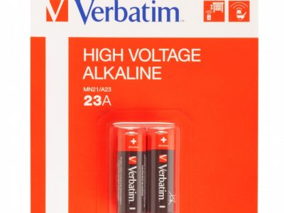 Verbatim Alkaline 12V 23A (MN21/A23) 2pcs Batteries