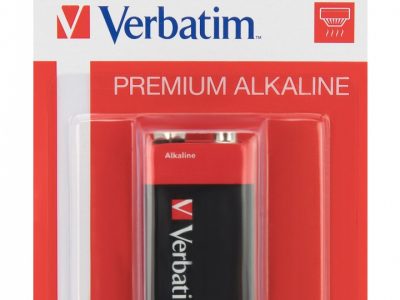 Verbatim Alkaline 9V 1pc Batteries