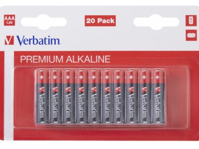 Verbatim Alkaline AAA 20pcs Batteries