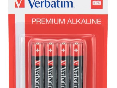 Verbatim Alkaline AAA 4pcs Batteries