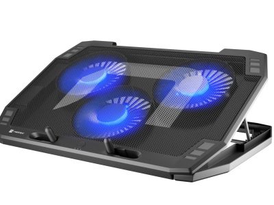 Natec ORIOLE Laptop Cooling Stand 17.3” with 3 Fans/LED/2xUSB