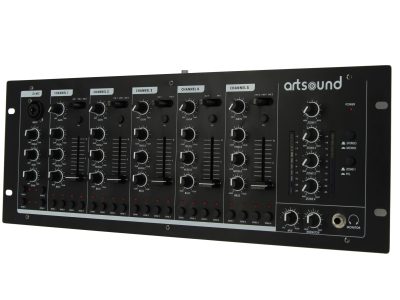 Artsound MIKS6.4 Audio Mixer 6 Channels 4 zones