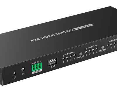 Lenkeng HDMI Matrix Switch 4×4 4K60Hz LKV424