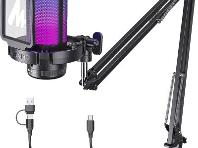 Maono Microphone Boom Arm Condenser USB DGM20S