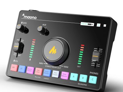 Maono Streaming Audio Mixer Console AMC2 NEO