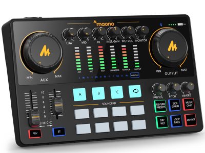 Maono Streaming Audio Mixer Console Advanced AME2