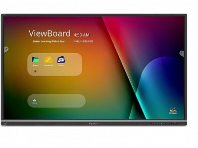 Viewsonic Interactive Board 75″ Multi Touch 4K IFP7550-5F