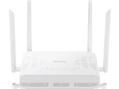 Zyxel AX3000 Wi-Fi 6 GPON Gigabit Router VoIP ONT with USB PX3321-T1
