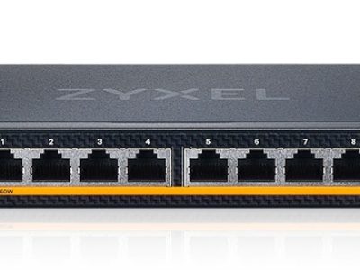 Zyxel 10-Port 2.5G Multi-Gig PoE Cloud Managed Switch, 8 x PoE 130W XMG1915-10EP