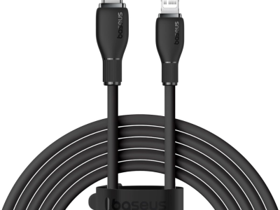 Baseus Cable Lightning to USB-C Pudding Series  20W 1.2m  Black