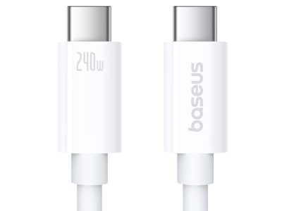 Baseus Cable USB-C to USB-C  Superior Series 2 USB4  240W 1m White