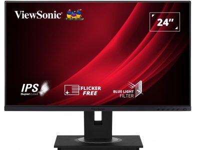 ViewSonic 24″ Full-HD Ergonomic Monitor IPS 4xUSB, Speakers VG2448A-2