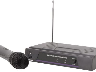 QTX VHF Single Handheld Wireless Microphone 173.8MHz 171.804UK