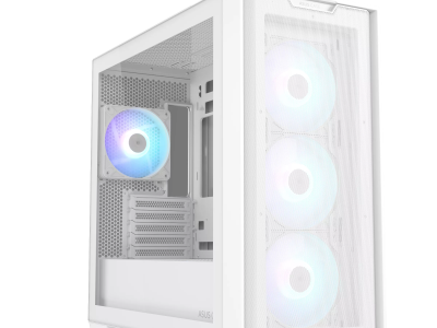 ASUS Gaming Case Micro ATX TG with 4xARGB Fans A21 PLUS White