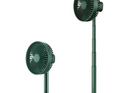 Jisulife Extendable Rotating Desktop Fan FA13P Green